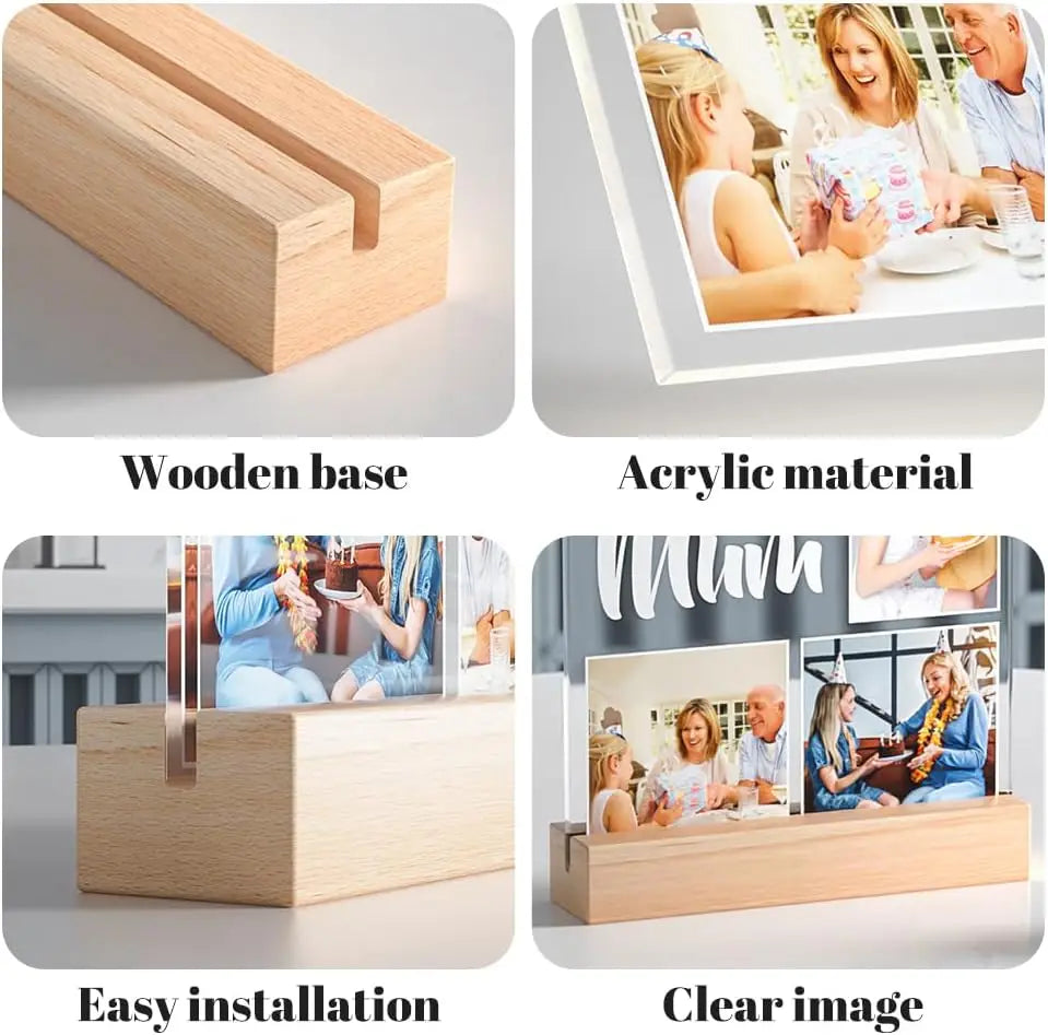 Custom Spotify Music Plaque – Personalised Acrylic Photo Gift