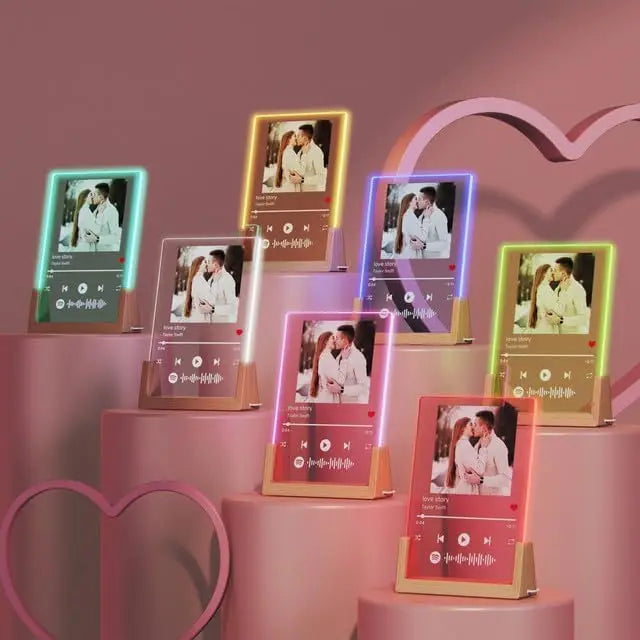 Custom Spotify Music Plaque – Personalised Acrylic Photo Gift
