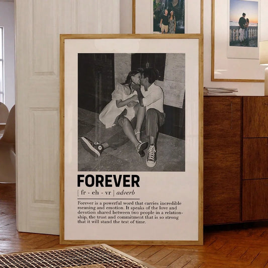 🖤 Unique Custom Black & White Canvas Artwork